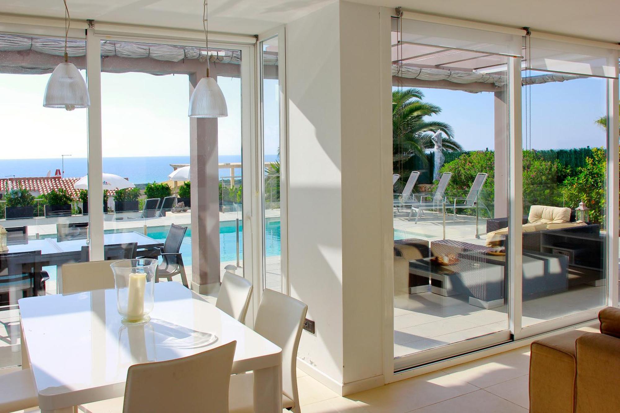 V196 Villa Brisa By Menorcarentals Villas Son Bou Luaran gambar