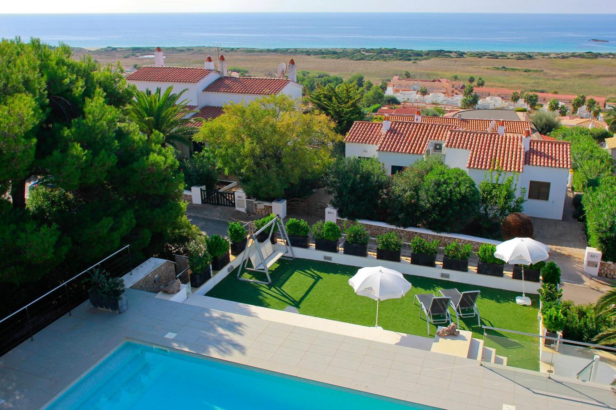 V196 Villa Brisa By Menorcarentals Villas Son Bou Luaran gambar