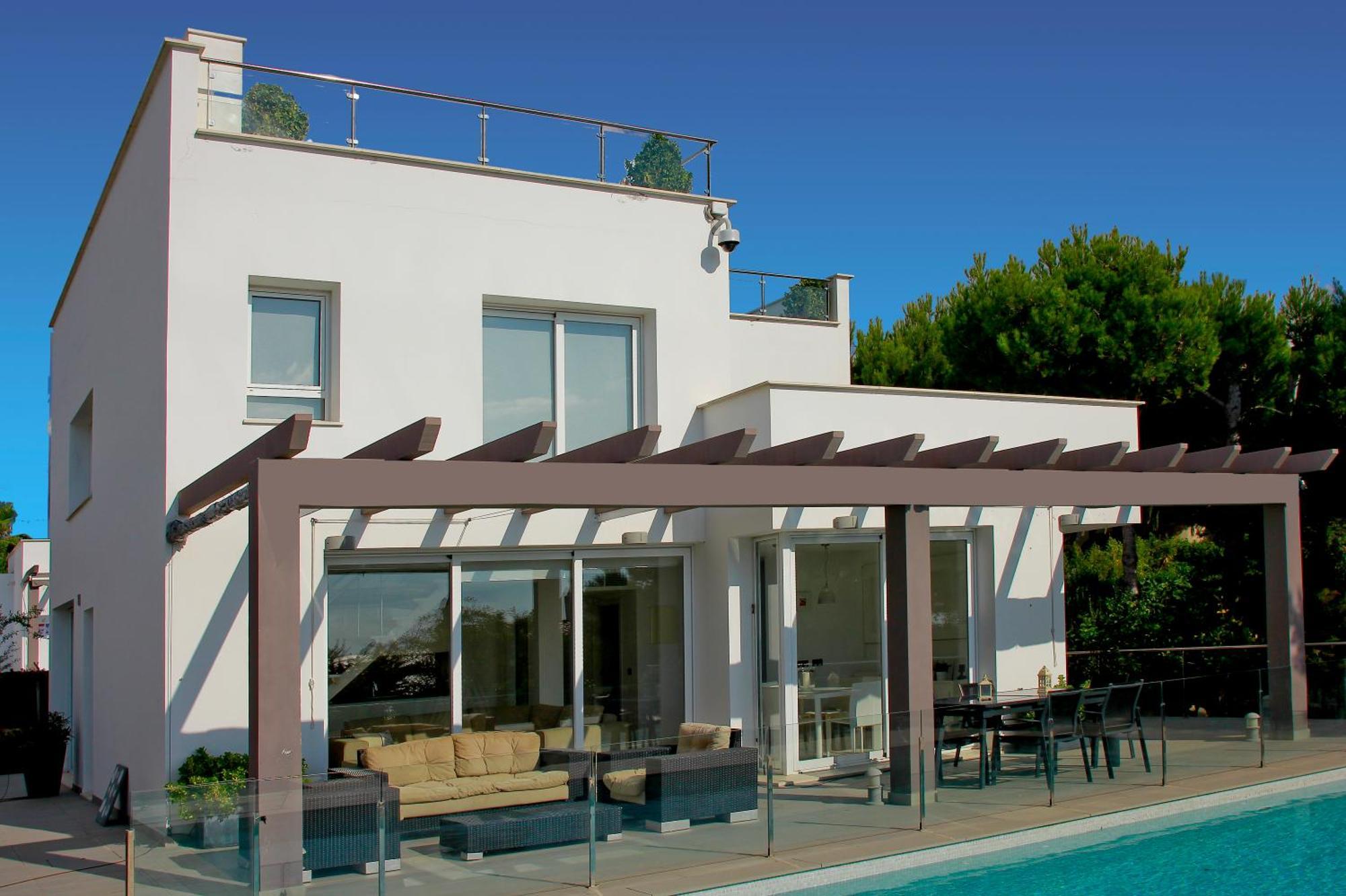 V196 Villa Brisa By Menorcarentals Villas Son Bou Luaran gambar