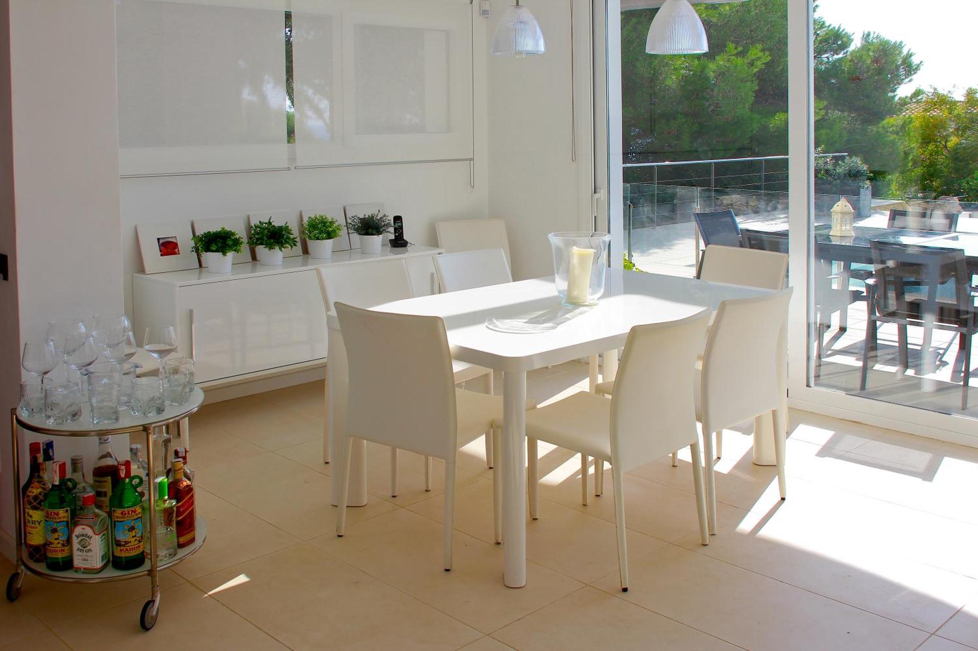 V196 Villa Brisa By Menorcarentals Villas Son Bou Luaran gambar