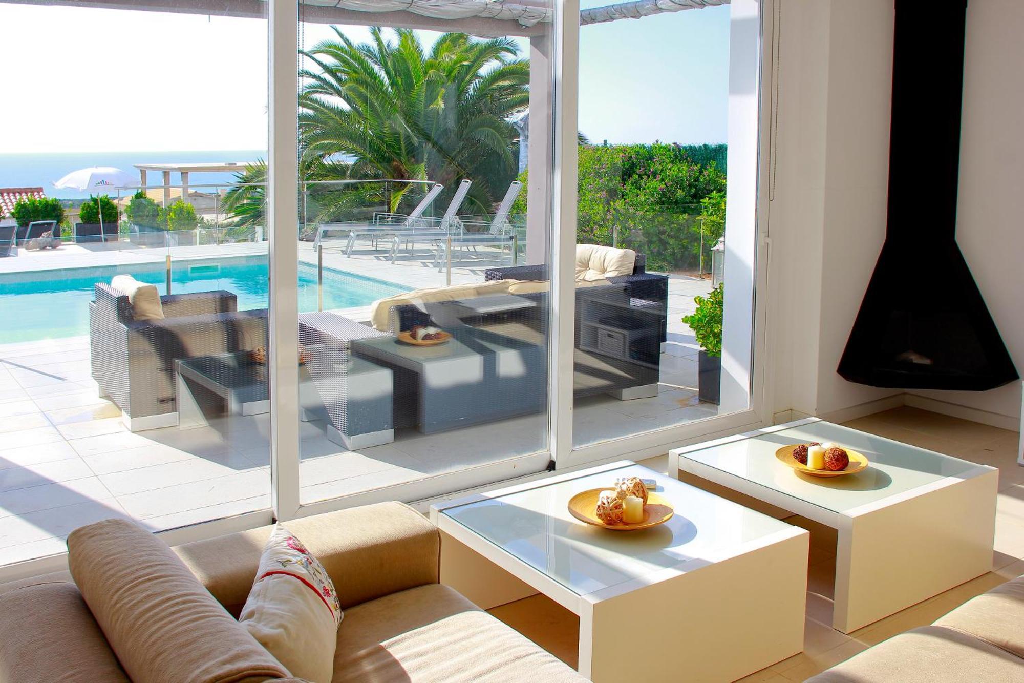 V196 Villa Brisa By Menorcarentals Villas Son Bou Luaran gambar