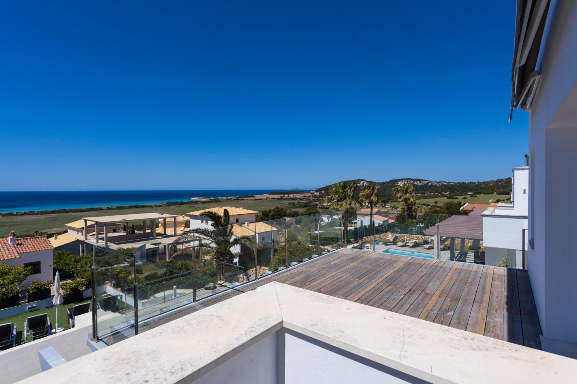 V196 Villa Brisa By Menorcarentals Villas Son Bou Luaran gambar