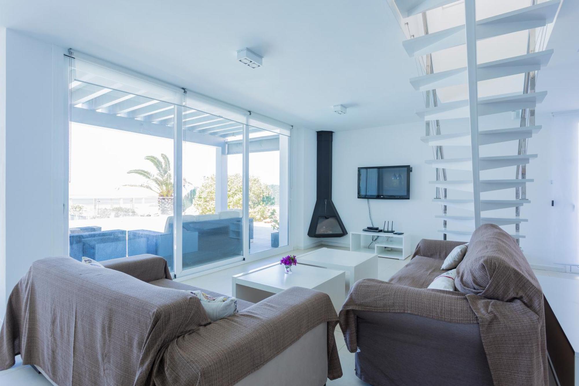 V196 Villa Brisa By Menorcarentals Villas Son Bou Luaran gambar