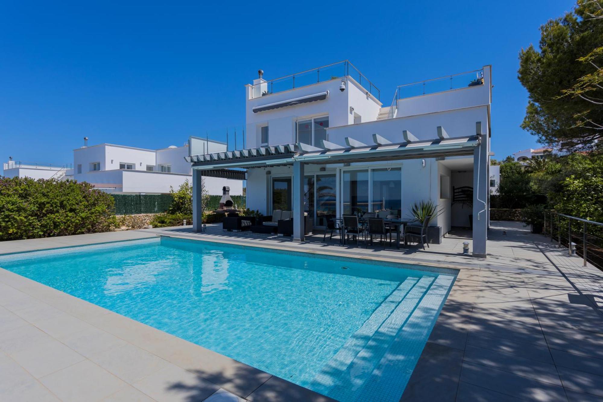 V196 Villa Brisa By Menorcarentals Villas Son Bou Luaran gambar
