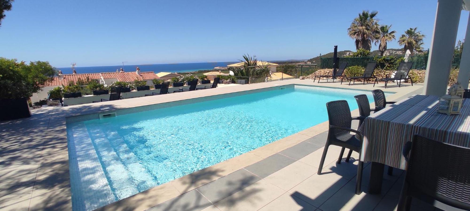 V196 Villa Brisa By Menorcarentals Villas Son Bou Luaran gambar